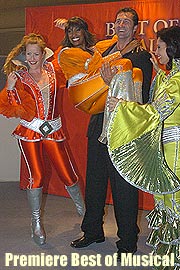 Premieren-Jubel bei „Best of Musical“ in der Olympiahalle Musical Gala Best of Musical 2007 vom 31.05.-03.06.2007 in der Münchner Olympiahalle (Foto: Nathalie Tandler)